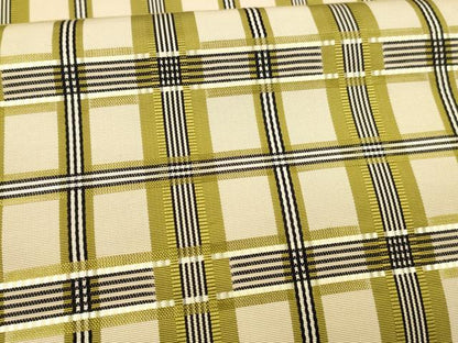 平和屋着物●本場筑前博多織 八寸名古屋帯 格子 逸品 DAAX0232cm