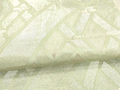 平和屋着物＊夏物 六通柄袋帯 抽象文様 銀糸 正絹 逸品 DAAX0275cm