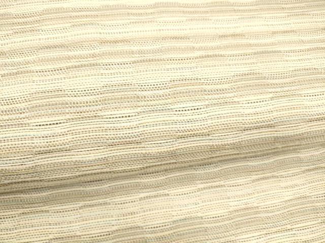 平和屋着物＊夏物 九寸名古屋帯 横段文 金糸 正絹 逸品 DAAX0279cm