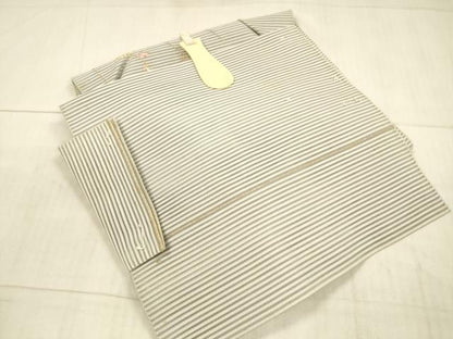 平和屋着物＊夏物 絽綴れ つけ帯 草花文 金銀糸 正絹 逸品 DAAX0280cm