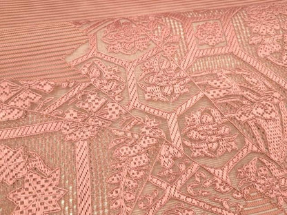 平和屋着物＊夏物 中国三大刺繍 スワトウ刺繍 汕頭刺繍 総刺繍 太鼓柄袋帯 草花文 臙脂色 正絹 逸品 DAAX0282cm