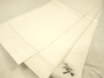 平和屋着物＊夏物 太鼓柄袋帯 蜻蛉丸文 銀糸 正絹 逸品 DAAX0303cm