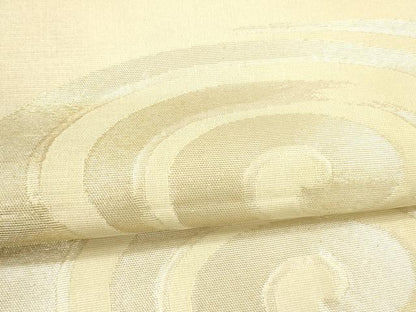 平和屋着物＊夏物 六通柄袋帯 流水文 金銀糸 正絹 逸品 DAAX0314cm