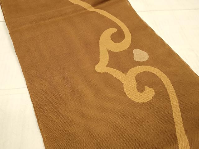 平和屋着物＊夏物 六通柄 本袋帯 抽象文様 正絹 逸品 DAAX0316cm