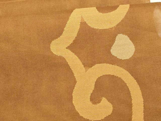 平和屋着物＊夏物 六通柄 本袋帯 抽象文様 正絹 逸品 DAAX0316cm