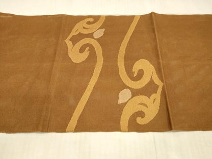 平和屋着物＊夏物 六通柄 本袋帯 抽象文様 正絹 逸品 DAAX0316cm
