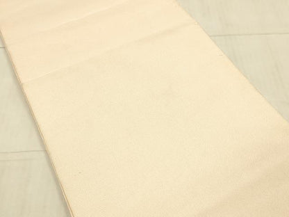 平和屋着物●八寸名古屋帯 虹色 正絹 逸品 DAAX0342cm