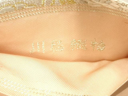 平和屋着物●西陣　川島織物　六通柄　本袋帯　唐織　花車文　金銀糸　正絹　逸品　DAAX0348cm