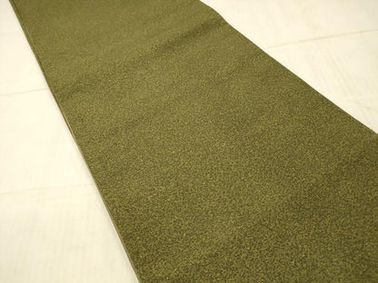 平和屋着物●両面　全通柄袋帯　霞文　間道　正絹　逸品　DAAX0402cm