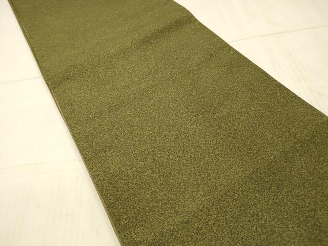 平和屋着物●両面　全通柄袋帯　霞文　間道　正絹　逸品　DAAX0402cm