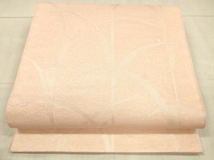 平和屋着物＊夏物 六通柄 本袋帯 露草文 銀糸 正絹 逸品 DAAX0465cm