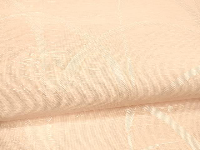 平和屋着物＊夏物 六通柄 本袋帯 露草文 銀糸 正絹 逸品 DAAX0465cm