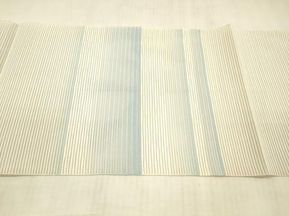 平和屋着物＊夏物 絽綴れ 八寸名古屋帯 抽象文様 金銀糸 正絹 逸品 DAAX0487cm