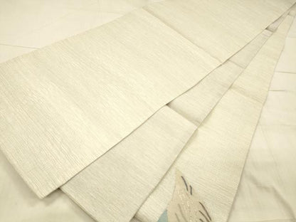 平和屋着物＊夏物 太鼓柄袋帯 流水文 金銀糸 正絹 逸品 DAAX0496cm
