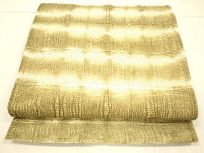平和屋着物＊夏物　太鼓柄袋帯　抽象文様　正絹　逸品　DAAX0498cm