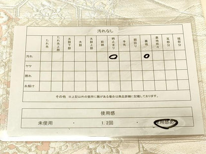 平和屋着物◎六通柄袋帯　正倉院花文　銀糸　正絹　逸品　DAAX0743jm