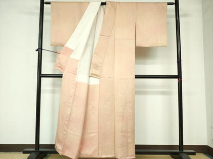 平和屋着物■色留訪問着　花車文　暈し染め　正絹　逸品　DAAX1027op