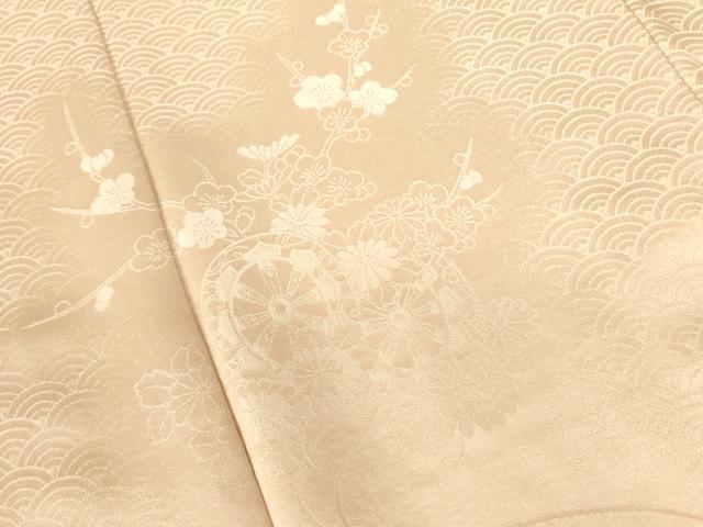 平和屋着物■色留訪問着　花車文　暈し染め　正絹　逸品　DAAX1027op