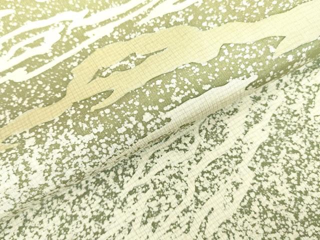 平和屋着物●本場染大島紬　訪問着　霞文　暈し染め　正絹　逸品　DAAX1482op