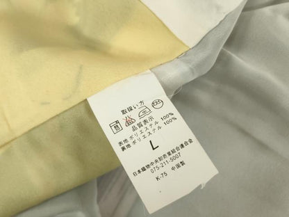 平和屋着物●小振袖　二尺袖　雪輪花文　洗える着物　DAAX1540op