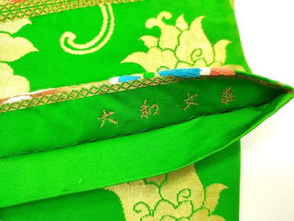 平和屋着物◎六通柄袋帯 唐織 大和大華 金糸 正絹 逸品 DAAX1623op
