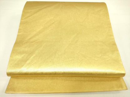 平和屋着物◎六通柄袋帯 霞文 金糸 正絹 逸品 DAAX1730op