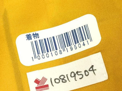 平和屋着物●小振袖 二尺袖 舞花文 金彩 DAAX1940op