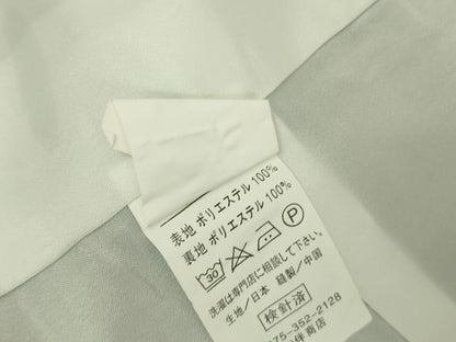 平和屋着物●小振袖 二尺袖 御所車花文 金彩 洗える着物 DAAX1973op