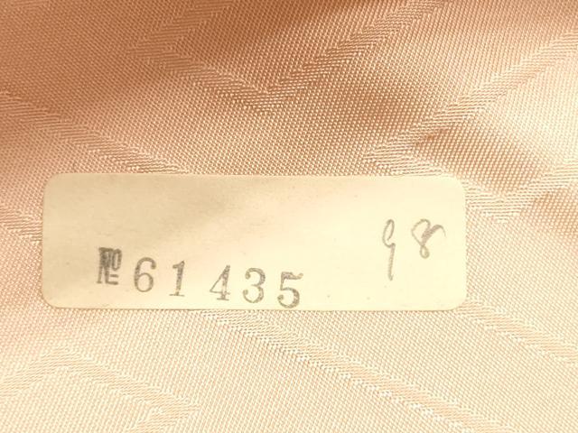 平和屋着物◎西陣 六通柄袋帯 唐織 秋草入扇花の丸文様 金糸 証紙付き 正絹 逸品 DAAX2242xg