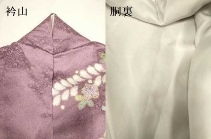 平和屋着物●訪問着　絞り　辻が花　金通し地　正絹　逸品　DAAX2544du