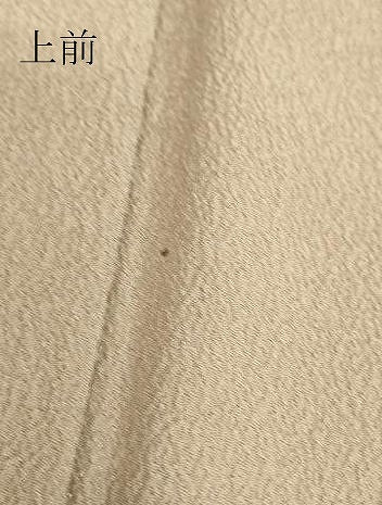 平和屋着物▽洗える最高級着物 ＜英＞はなぶさ謹製 色無地 単衣 胡桃染色 逸品 DAAX3008az