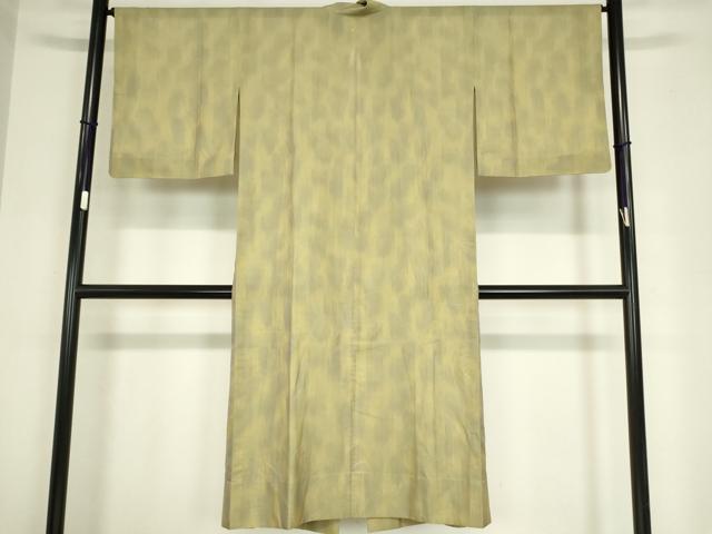 平和屋着物▽道中着　スリーシーズン　春夏秋　塵除け　霞文　ロング丈　正絹　逸品　DAAX3034az