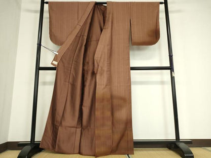 平和屋着物▽訪問着　単衣　作家物　霞文　やまと金ラベル　正絹　逸品　未使用　DAAX3036az