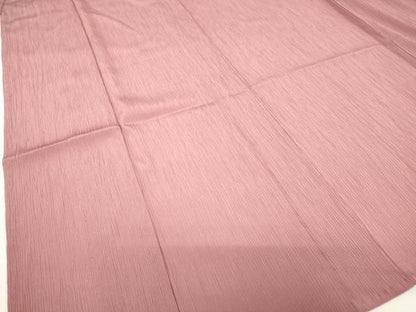 平和屋着物▽洗える最高級着物 ＜英＞はなぶさ謹製 色無地 単衣 梅鼠色 逸品 未使用 DAAX3051az