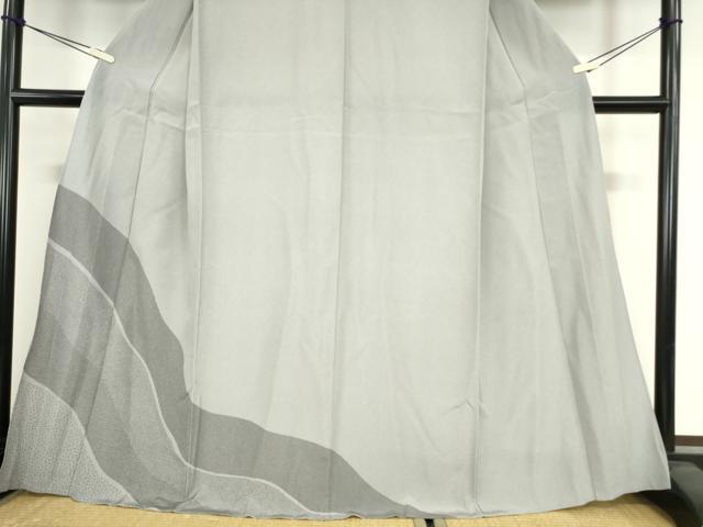 平和屋着物▽訪問着　江戸小紋　単衣　鮫小紋柄　正絹　逸品　DAAX3052az