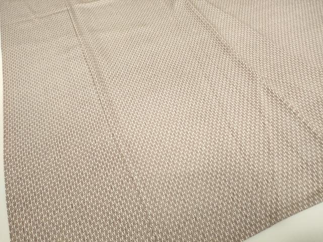 平和屋着物▽上質な小紋 単衣 抽象柄 正絹 逸品 DAAX3060az