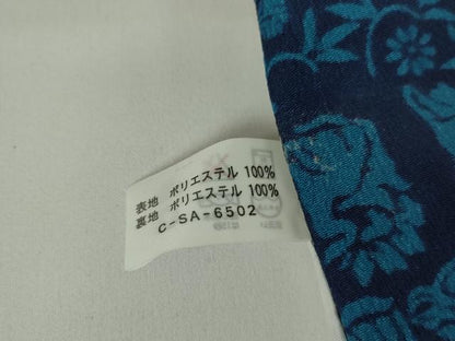 平和屋着物▽小紋 単衣 名物裂 洗える着物 DAAX3092az