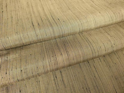 平和屋着物▽男性 紬 単衣 朽葉色 正絹 逸品 DAAX3099az