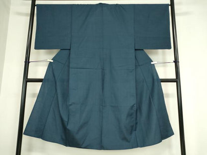 平和屋着物▽男性 紬 単衣 縞 正絹 逸品 DAAX3102az
