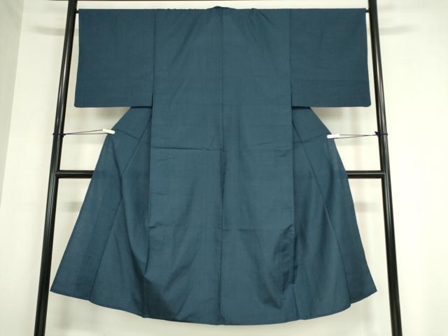 平和屋着物▽男性 紬 単衣 縞 正絹 逸品 DAAX3102az