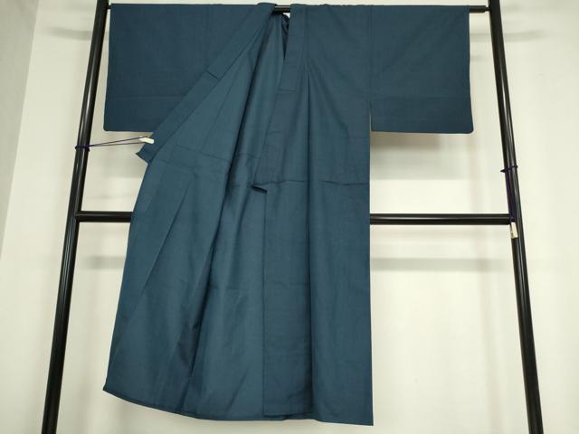 平和屋着物▽男性 紬 単衣 縞 正絹 逸品 DAAX3102az