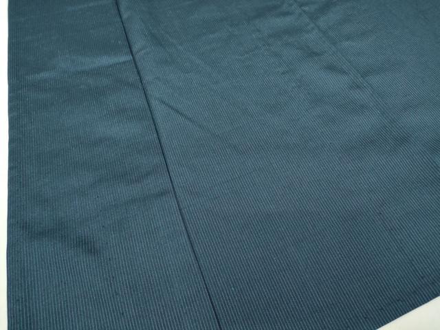 平和屋着物▽男性 紬 単衣 縞 正絹 逸品 DAAX3102az