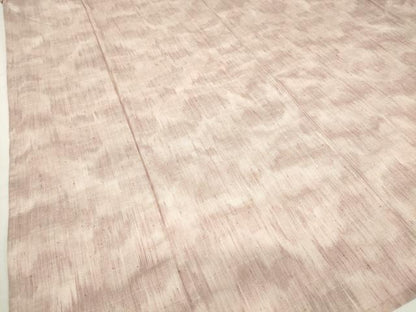 平和屋着物▽上質な紬 単衣 霞文 正絹 逸品 未使用 DAAX3109az
