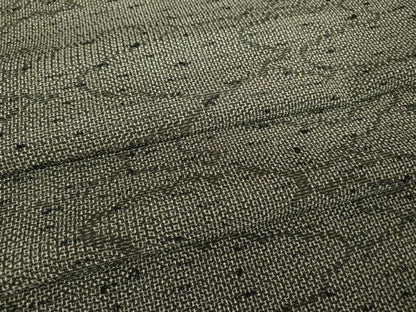 平和屋着物▽上質な紬 単衣 雲重ね文 正絹 逸品 未使用 DAAX3124az