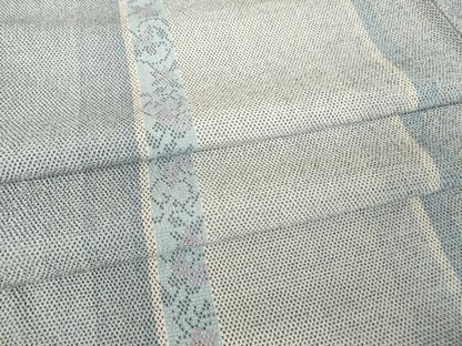 平和屋着物▽本塩沢 単衣 花間道 正絹 逸品 DAAX3130az