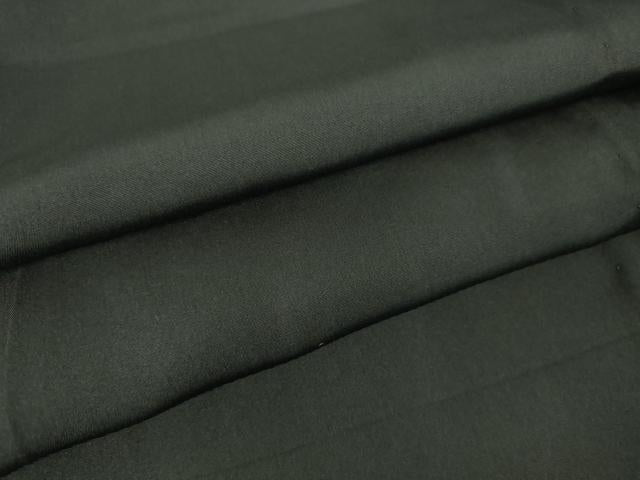 平和屋着物▽男性　黒紋付　単衣　正絹　逸品　未使用　DAAX3134az