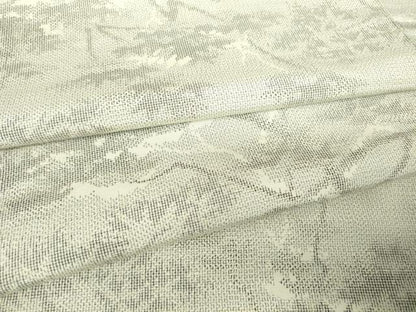 平和屋着物●上質な紬　樹林文　正絹　逸品　未使用　DAAX3794az