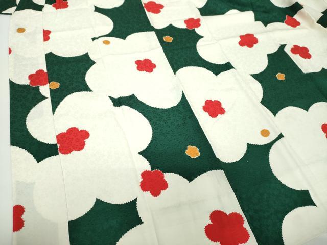 平和屋着物●振袖用長襦袢 袷 舞花文 正絹 逸品 DAAX4121ps