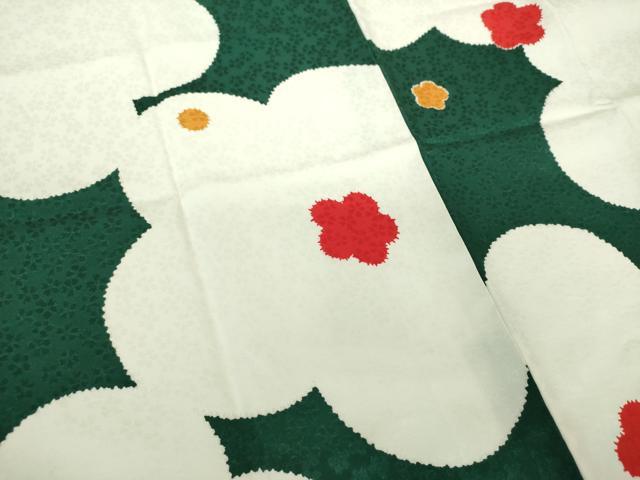 平和屋着物●振袖用長襦袢 袷 舞花文 正絹 逸品 DAAX4121ps