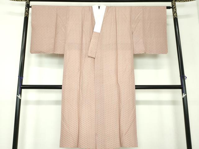 平和屋着物●上質な長襦袢 袷 麻の葉文様 やまと誂製 正絹 逸品 未使用 DAAX4125ps